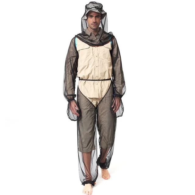 Outdoor Anti mosquito clothing fishing suit mosquito gauze anti bee