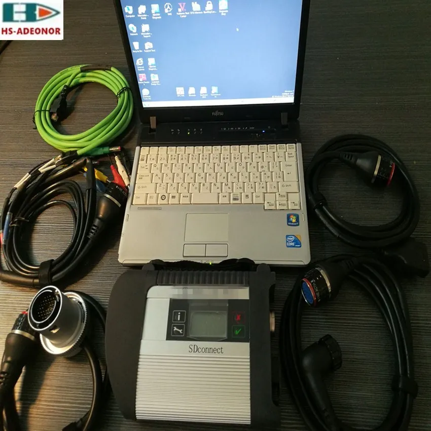 A +++ качественный OBD 2 Разъем MB Star C4 + 2019/09v программное обеспечение и ноутбук
