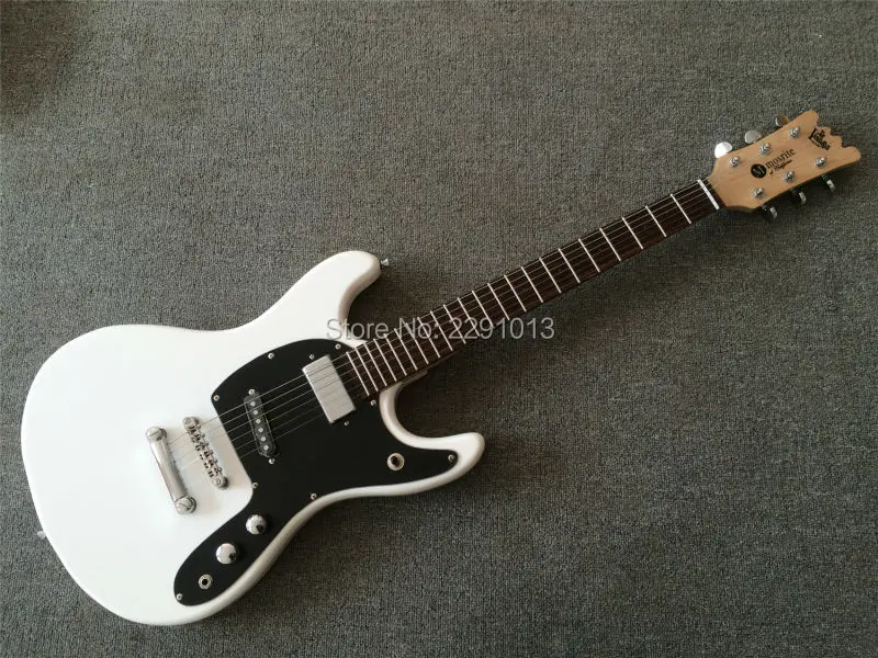 

New Arrival Mosrite in White color Electric Guitar with Best Workmanship Free shipping