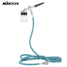 Аэрограф пистолет комплект для Временные татуировки Книги по искусству картина Маникюр двойного действия+ 10 шт. Аэрограф Стекло бутылки с Джетс 0,2 И 0,3 и 0,5 мм