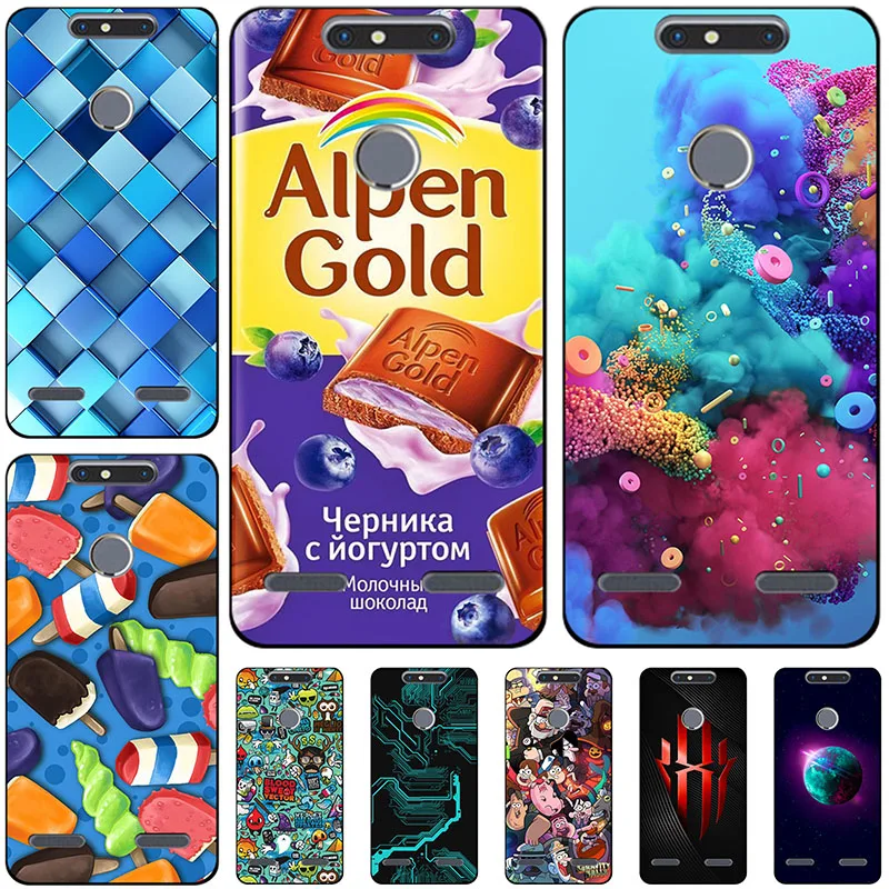 45 styles Phone Case For Zte Blade V8 Mini 5.0&quot Soft Silicone TPU Cute Cartoon Painted Funda Cover | Мобильные телефоны и