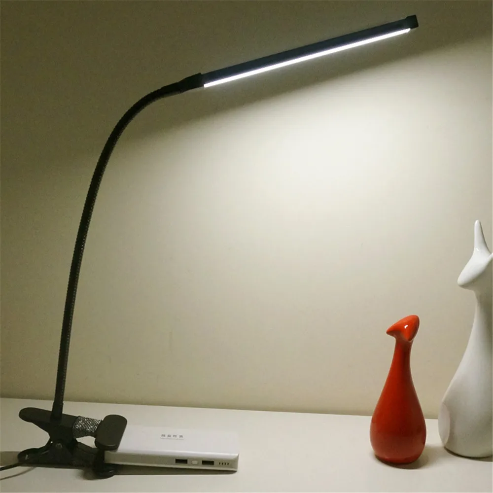 

6W 400LM Eye Protection LED Desk Lamp USB Charge 2-level Dimmer Reading Study Lamp Office Table Light Cold/Warm Light