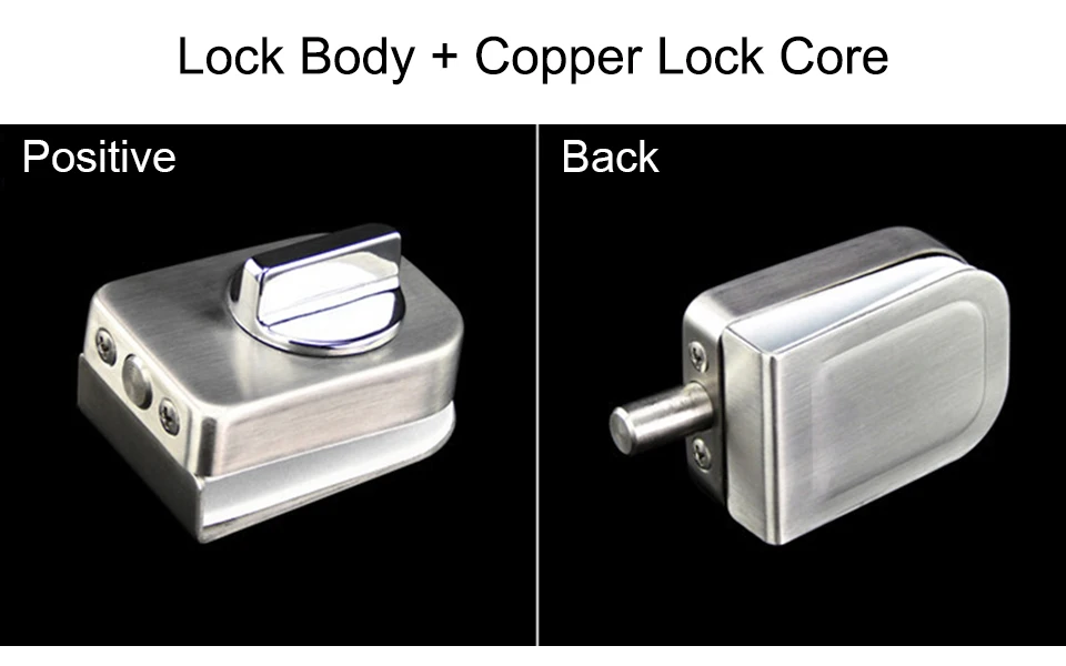 Glass Door Latches bolt