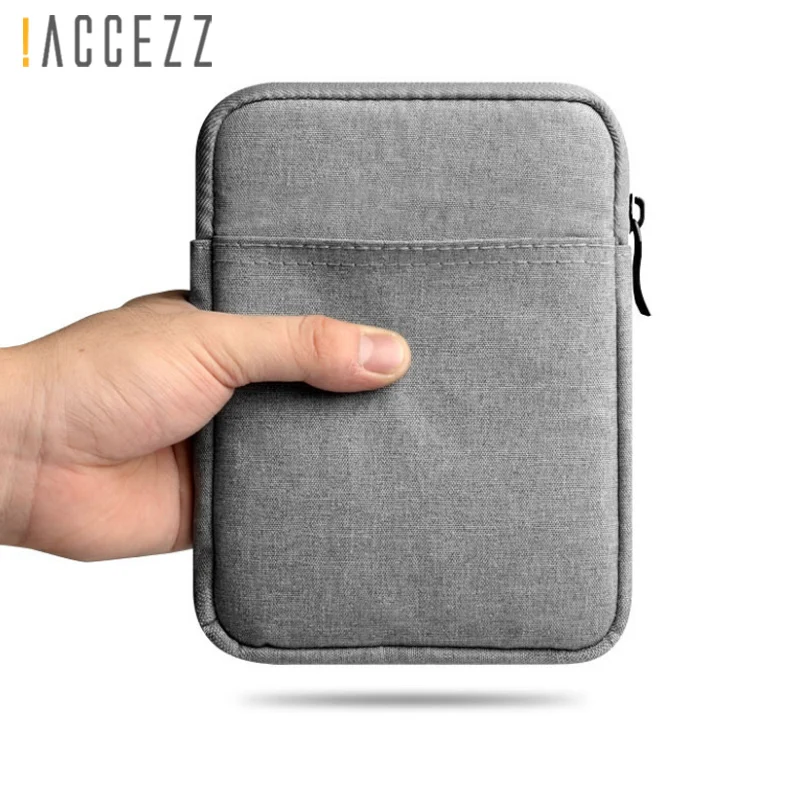 

ACCEZZ Cotton 6inch Tablet Sleeve Bag Cover Funda For Amazon Kindle Paperwhite 1 2 3 Shockproof Full Protective Pouch Thick Case