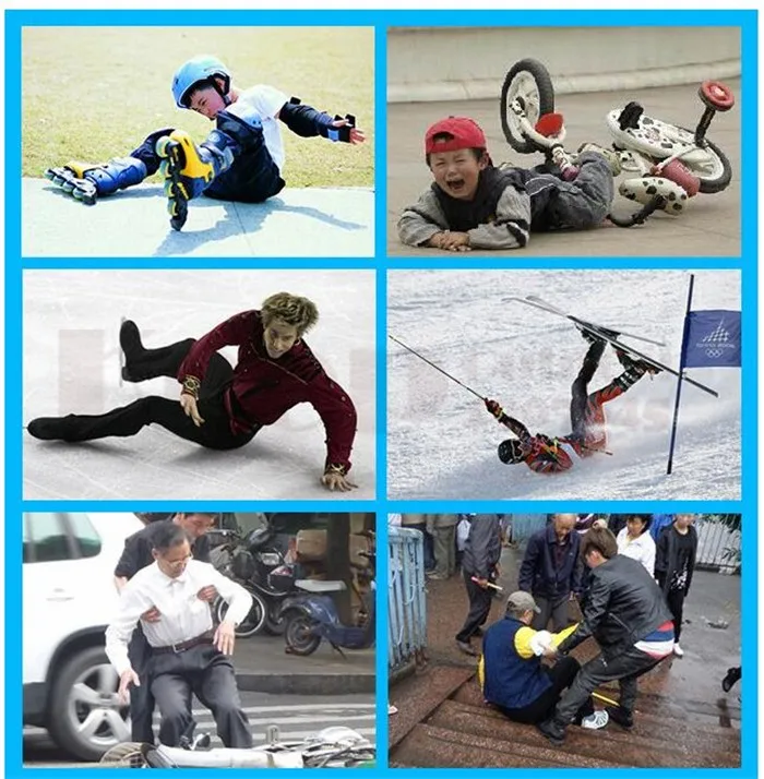 Взрослый Спорт на открытом воздухе защитный лыжный хип-коврик наколенники Поддержка запястья ладони лыжи коньки сноуборд защита от ударов