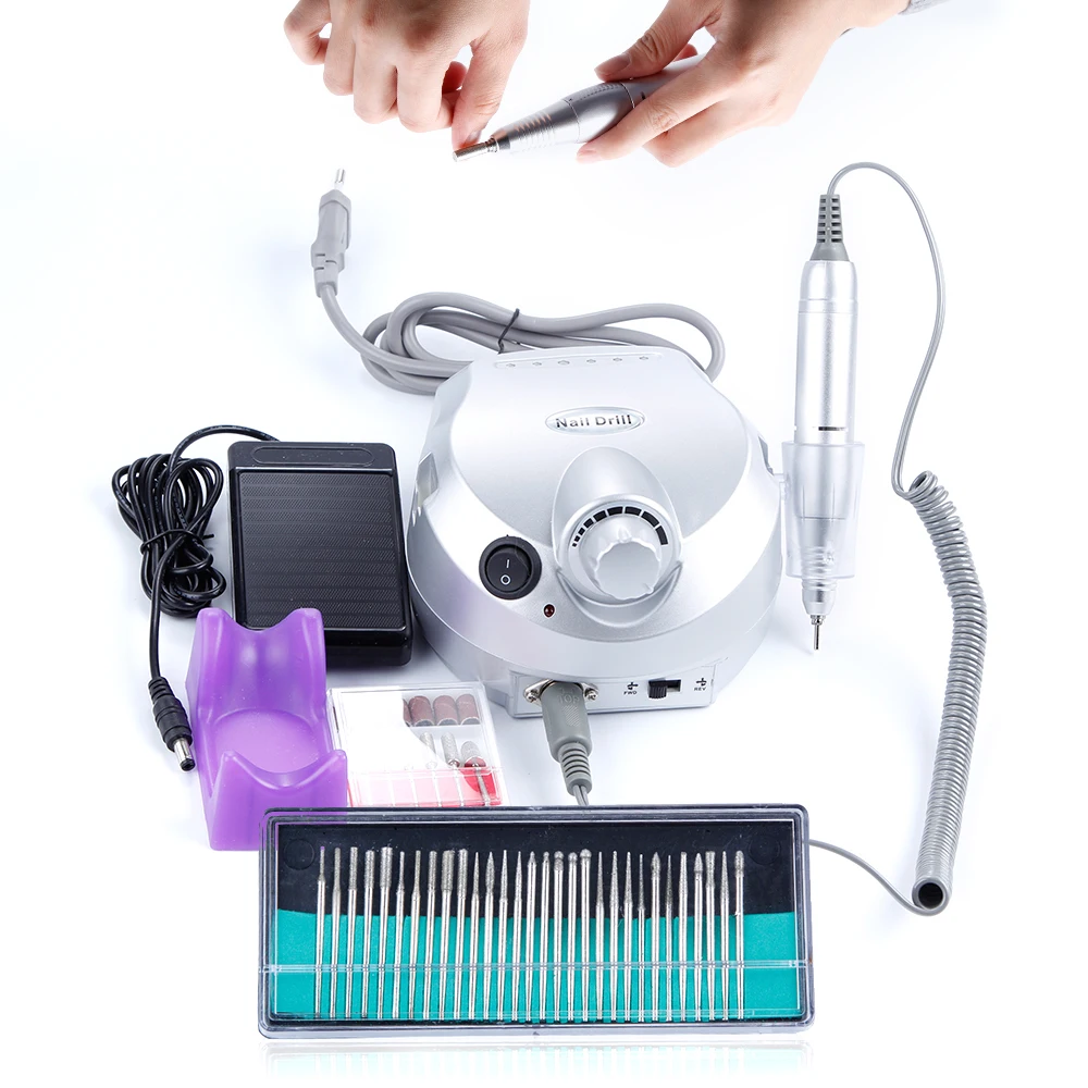 

Professional Manicure Machine Electric Nail Drill Bits Set Milling Cutter Nail Art File Gel Polish Remover Ceramic Cutters