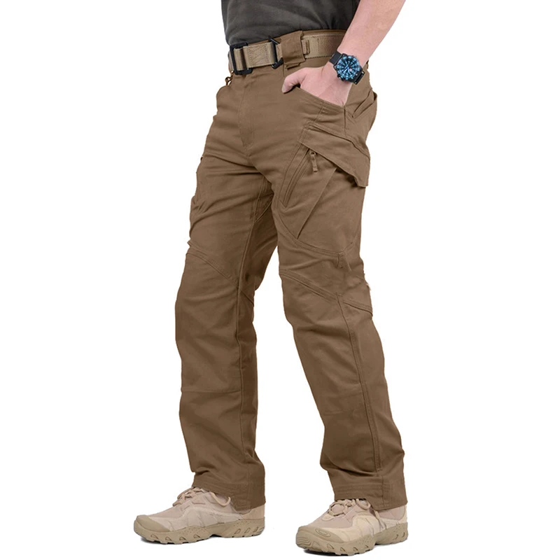 AFS JEEP бренд IX9 Для мужчин Город тактические брюки с широкими карманами военные брюки карго армии с несколькими карманами, повседневные штаны Pantalon Hombre