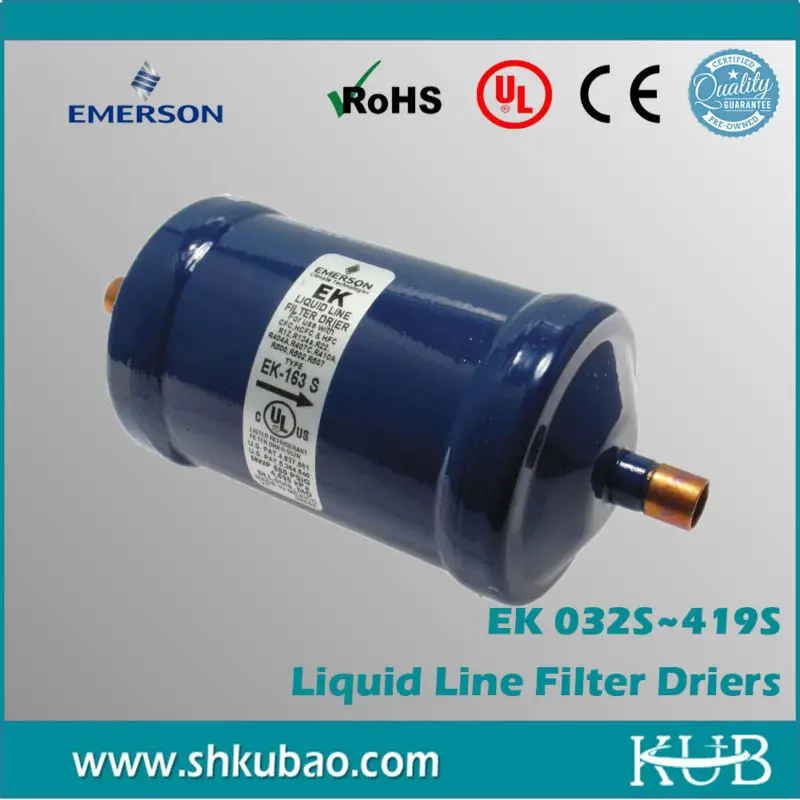 Refrigeration system will stay cleaner EK052S 1/4 ODF Liquid Line