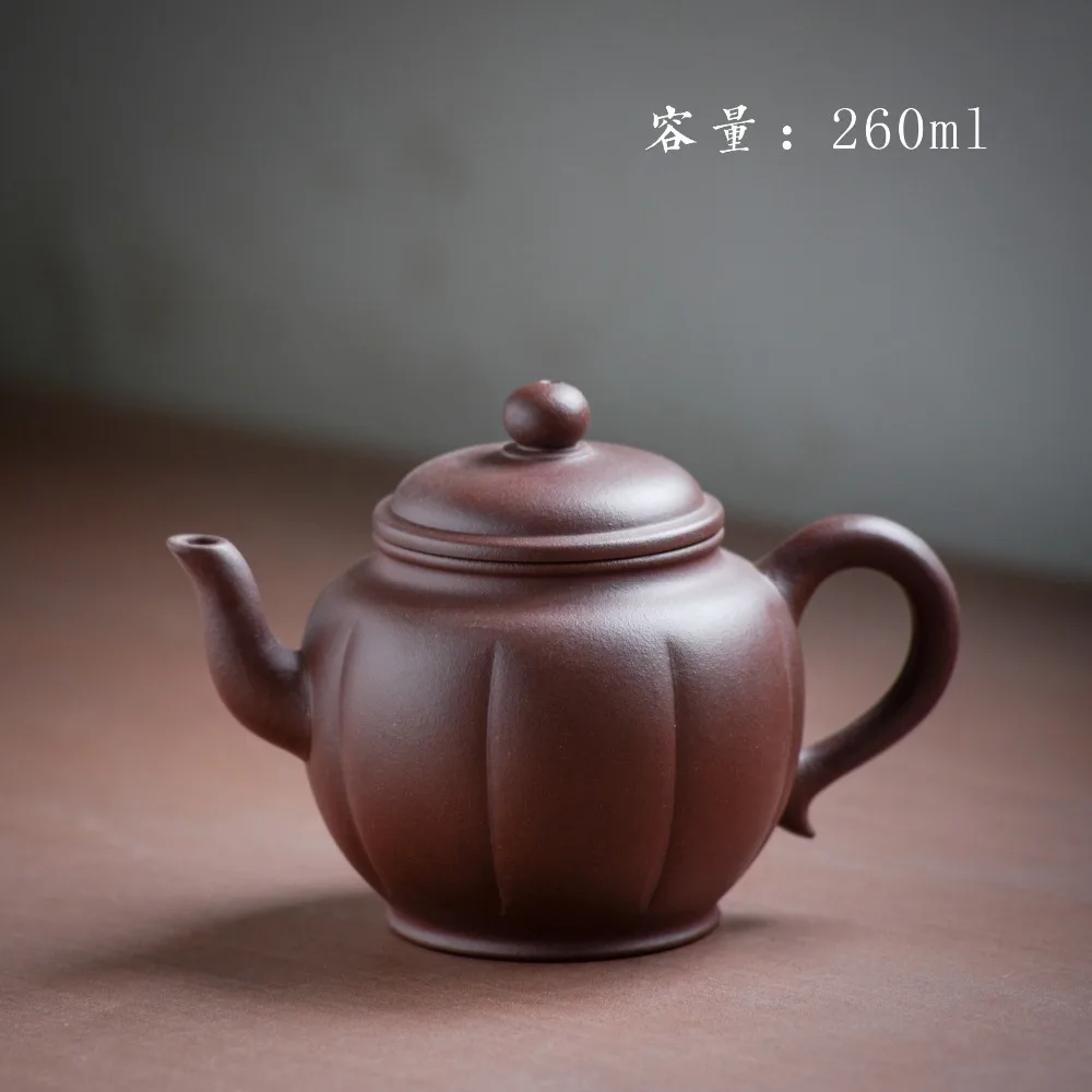 210ml из исинской фиолетовой глины Чай горшок лампа дворец посуда мастер ручной