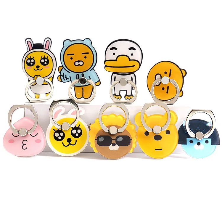 1Pcs Ryan Cocoa Friends Cartoon Cute Ring Puppets Anti fall Ring Action Figure font b Toy