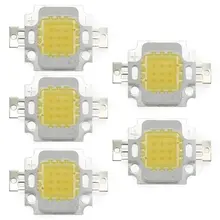 5 x haute puissance 10W puce LED Birne Licht Lampe bricolage Weiss 750LM 6500K