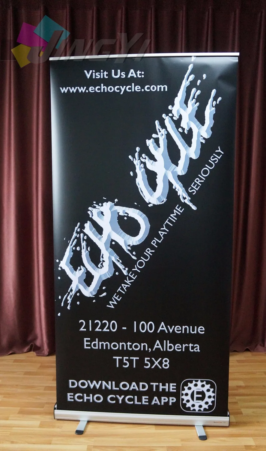 

200X100cm Custom printing Roll up banner retractable banner, retractable display,Backdrop banner,Pull up banner