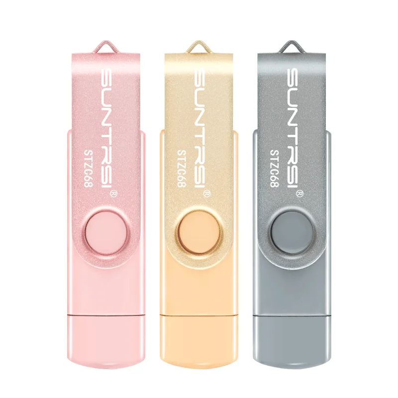 Suntrsi USB Flash Drive OTG USB 3.0 Внешний Накопитель Флешки 16 ГБ 32 ГБ USB Stick Высокая Скорость флэш-Накопитель для Android USB Flash