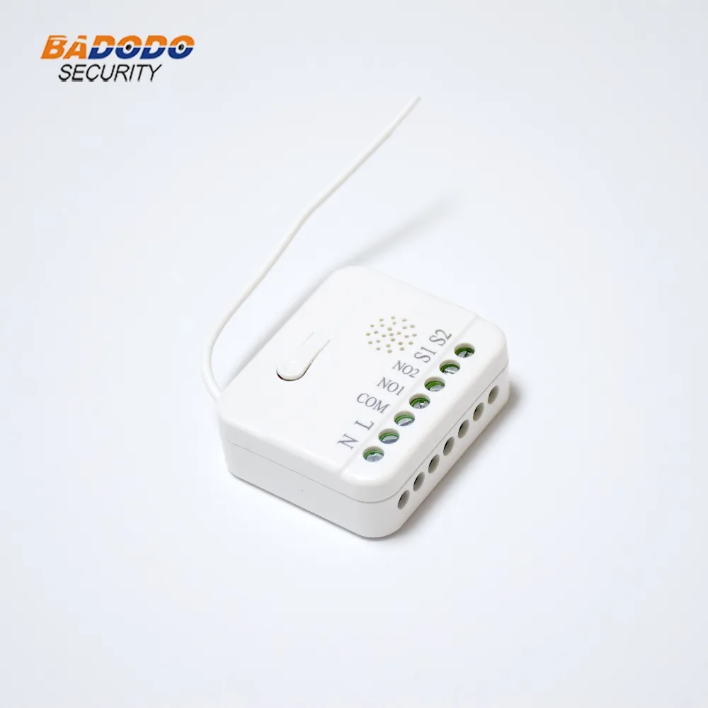 Z Wave Plus разъем модуль Встроенный в стену двойной реле TKB дома TZ74 2 канала