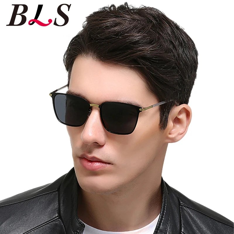 Matrix Sunglasses Square frame Men Original Brand Coated Polaroid Lens ...