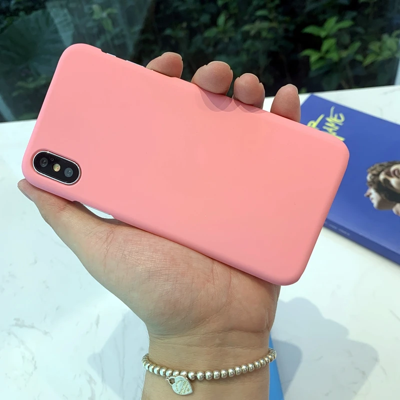 Цвет жесткий Пластик защитный анти-царапина чехол для Nokia на возраст 1, 2, 3, 5, 6, 7, 8, 2,1 3,1 3,2 5,1 6,1 7,1 4,2 плюс Матовый PC чехол Крышка - Цвет: Pink