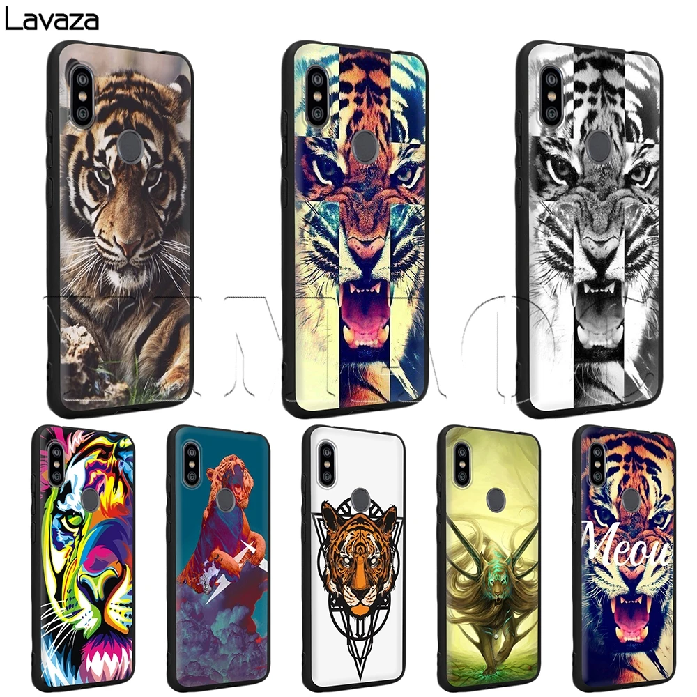 Чехол Lavaza Tiger для Xiaomi Redmi Note 4A 4X 5 5A 6 6A 7 S2 Pro Go Prime Plus |