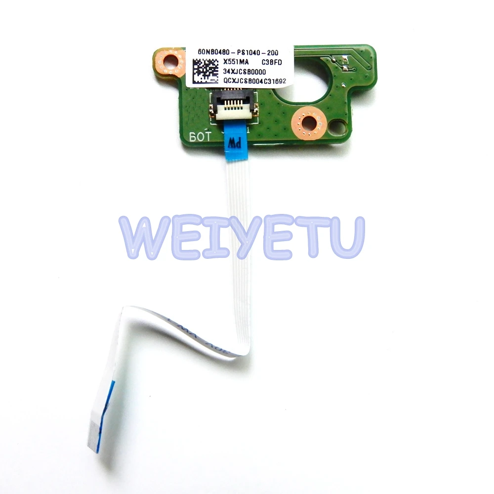 X551MA плата PWR REV2.0 для ASUS X551 X551M X551CA X551C кнопка питания материнской платы