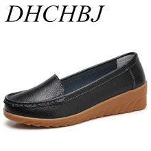 Женская обувь на плоской подошве, Мокасины, лоферы, сникерсы, оксфорды из натуральной кожи, женская обувь из сетчатого материала, модная повседневная обувь