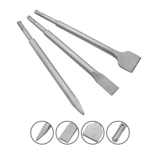 Best Price 3pcs Hammer Chisel Bit Set for Electric Demolition Hammer Concrete Breaker Flat Groove Bit Hammer Drill Best Price 3pcs Hammer Chisel Bit Set for Electric Demolition Hammer Concrete Breaker Flat Groove Bit Hammer Drill