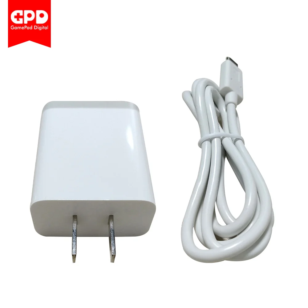 Adaptador de corriente estándar Original US/Japan para GPD WIN2/ Pocket Windows UMPC Mini Laptop