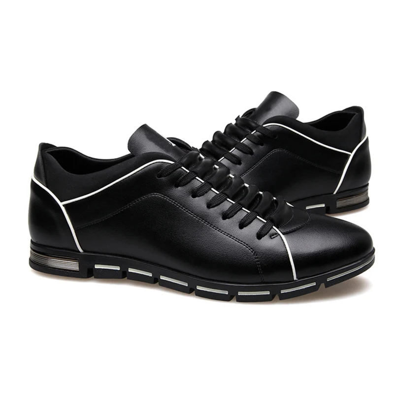 En La Plus 602brown Cuir Appartements Pu Chaussures Hommes Automne 602black Mode Nouveau Mâle Laçage Casual 602red Hiver Taille xzwnqOgUp