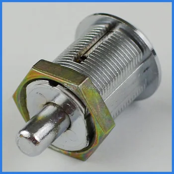 

10 pcs 23mm easy installation tubular glass case door push lock with different keys