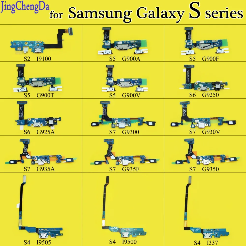 JCD USB разъем для зарядки порт гибкий кабель для samsung galaxy Note 1 2 3 4 5 N7100 N7000 micro usb порт шлейф Запчасти