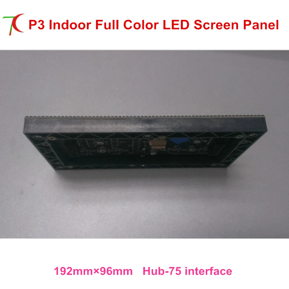 

Manufacturer sales P3 indoor 192*96mm 16scan full color led screen module widely use for led video wall