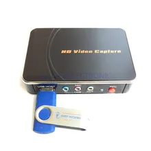 2017 new HD TV Video Capture 1080P Game Capture HDMI YPbPr Recorder into USB Disk Free shipping