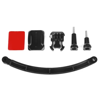 

Helmet Extension Arm Kit with Surface Base Sticker and Screw for GoPro Hero 6 5 4 forYi SJ CAM Eken h9 Action Cam Accessory