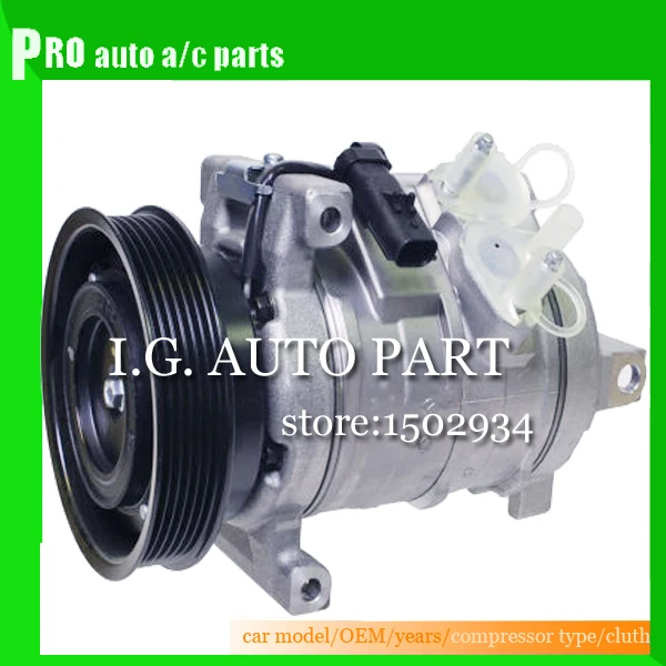 AC COMPRESSOR FOR CAR DODGE CHARGER MAGNUM FOR CHRYSLER 300 ALL ENDINE