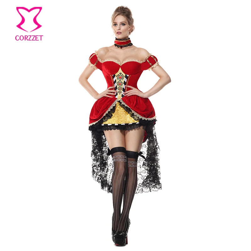 sexy red queen costume