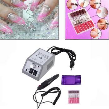 

US/EU/UK Plug Professional Electric Drill Set for Manicure Nail Polisher Box 2000 Nail Pedicure Pen Machine 220V Nail Art Tools