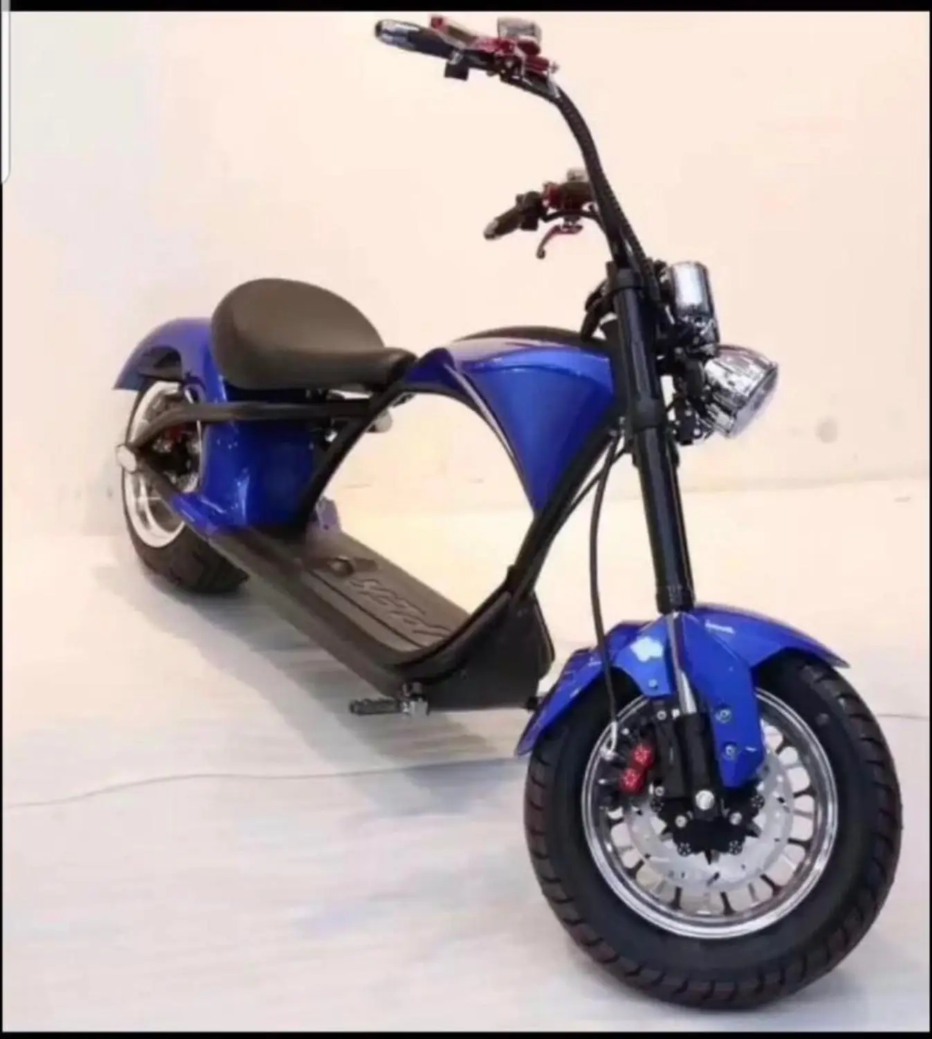 blue COC/EEC EUR взрослых Электрический мотоцикл CityCoco 2000 Вт 60V 20ah съемный Battey Smart Электрический скутер - Цвет: blue