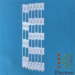 Светодиодная подсветка 4/5 ламп для Конка 40 "ТВ led40f2600c led40f2600c 35010587 35020586 35020743 7 шт