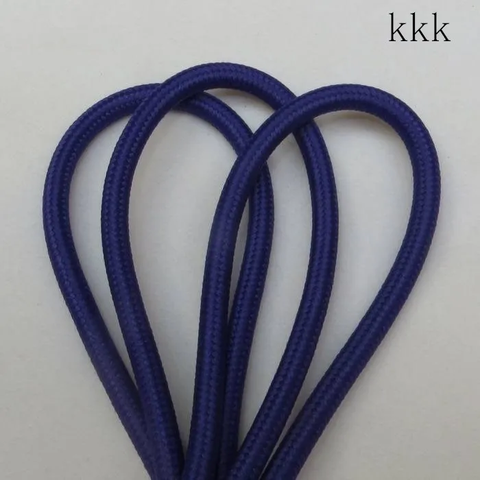 50ma lot of VDE certification 2 wheel core textile weaving wire mesh cable wire and a variety of colors of the power cord (12)
