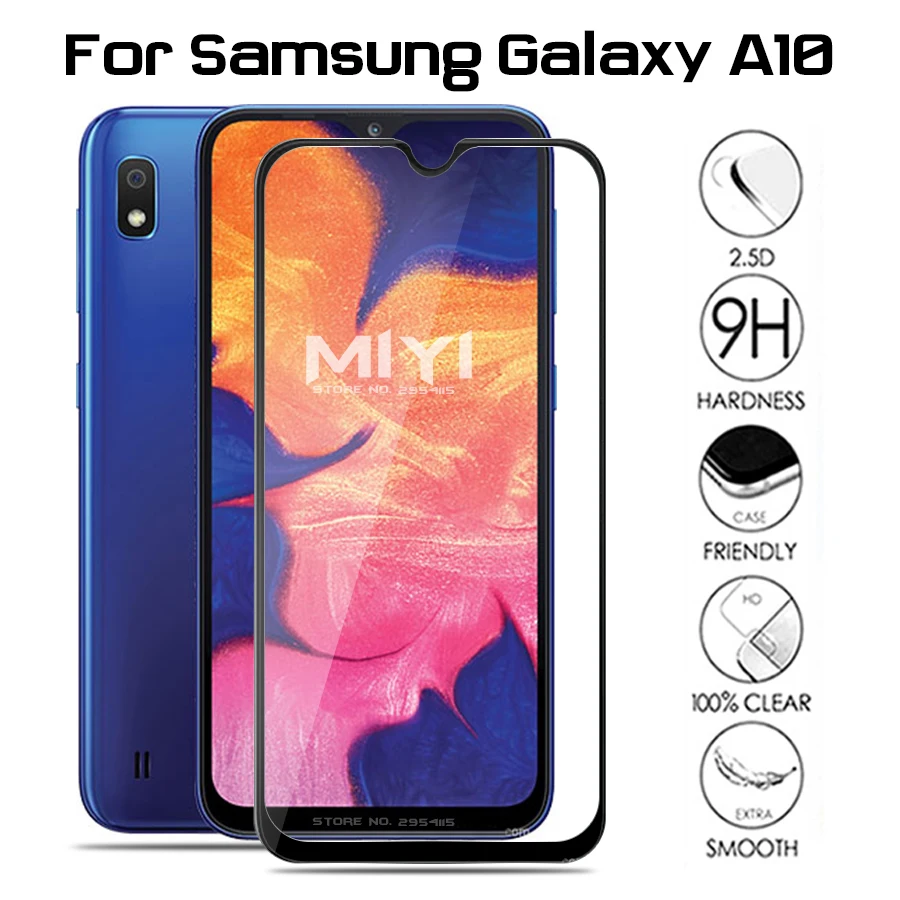 9H Премиум протектор экрана закаленное стекло на samsung Galaxy A10 SM-A105F/DS, SM-A105FN/DS 6,2 ''защитная пленка