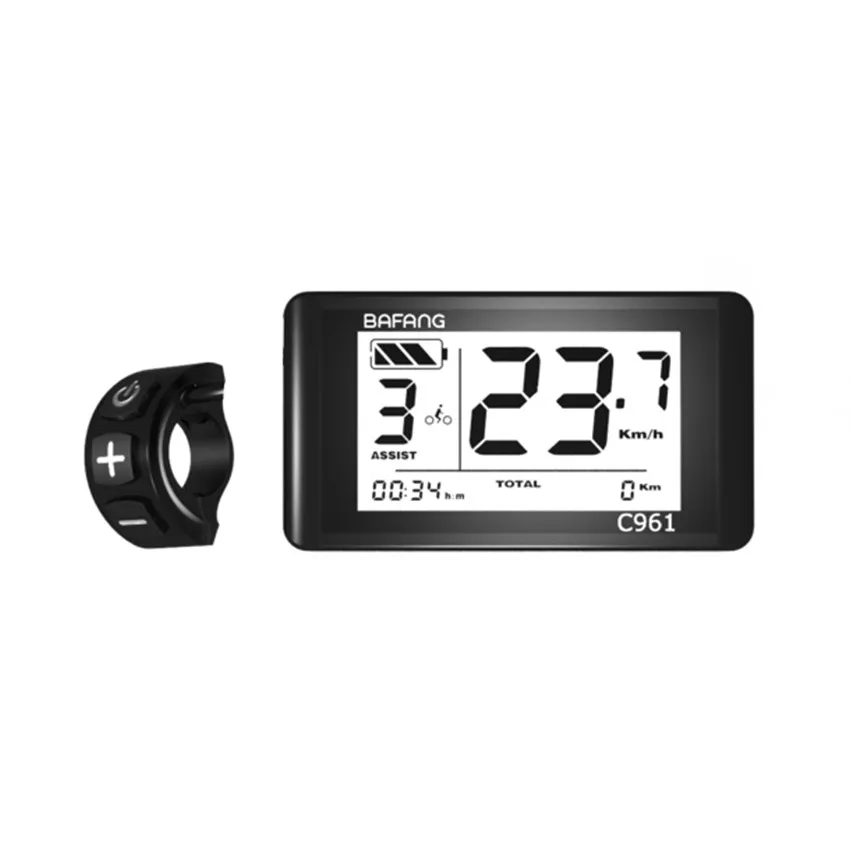 Bafang центральный набор bbs01 bbs02 bbs03 BBSHD C961 ЖК дисплей (36В/48В)|display|display lcddisplay kit |