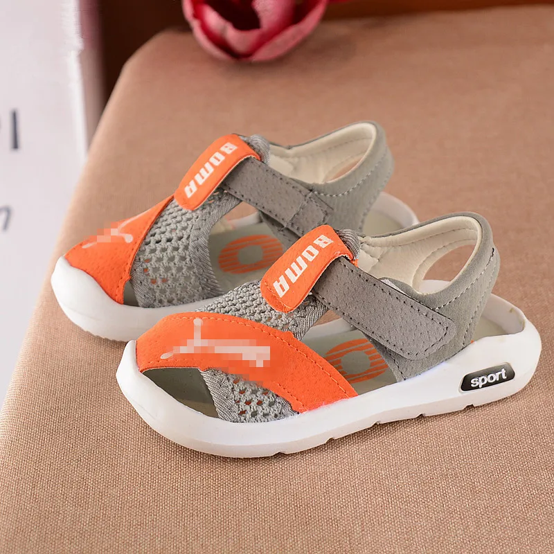 

2019 Summer baby sandals 1 to 5 years old boys and girls beach shoes breathable soft fashion sports shoes high quality kids shoe