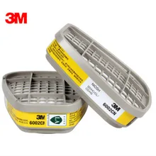 3 м 6002 кислота противогаз картридж фильтра с активированным углем против кислых газов CL2/SO2/HCl/H2S противогазная маска фильтр Применение с маской