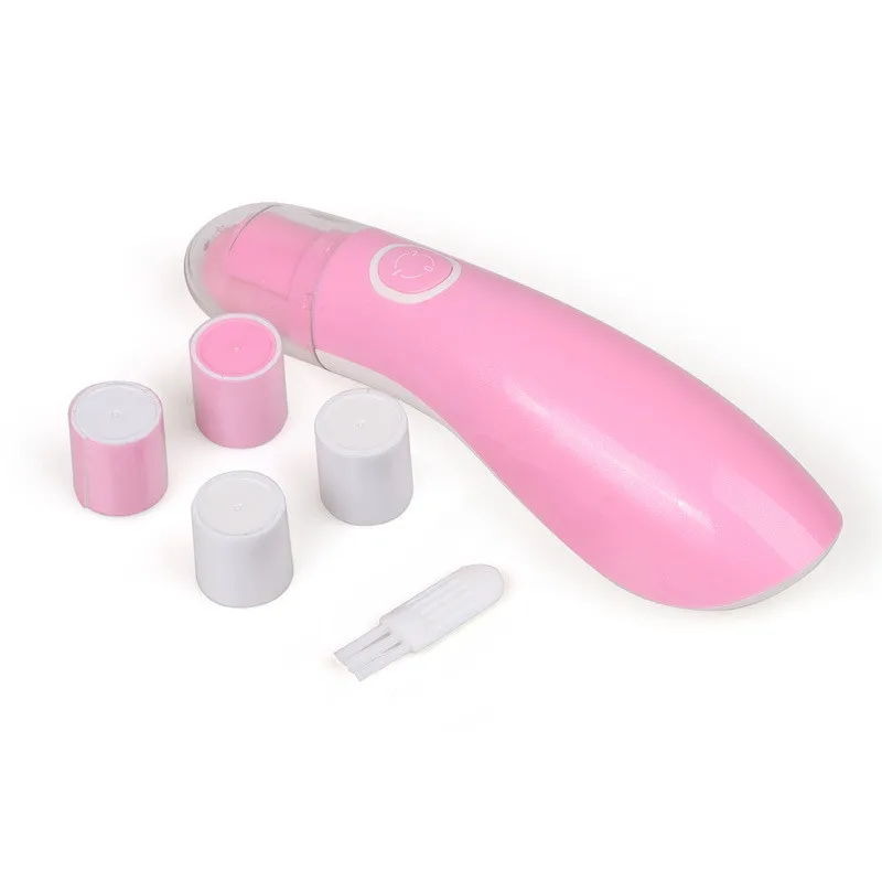 Лучший подарок Профессиональный высокоскоростной Электрический педикюр машинный полировщик ногтей цена - Цвет: Pink