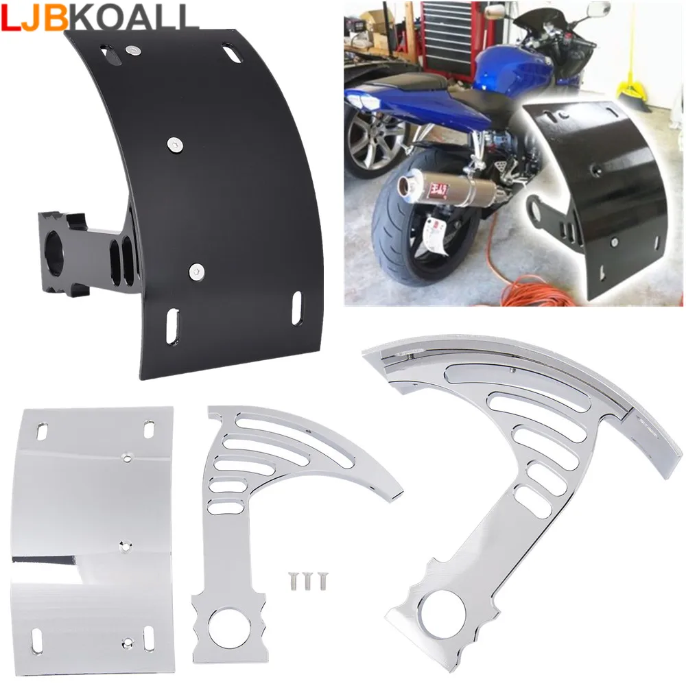 For 03-19 Honda CBR600RR Steel Swingarm License Plate Bracket