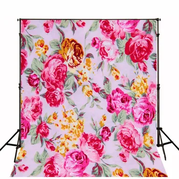 

TR 10x10ft Thin Vinyl Photography Background Customize Flowers Backdrops Digital Printing Wedding Background for photo Studio