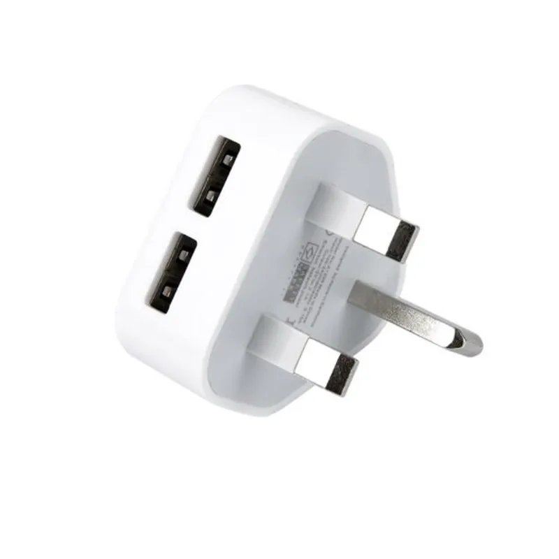 Сетевое зарядное устройство UVR с вилкой Стандарта Великобритании и 2 USB