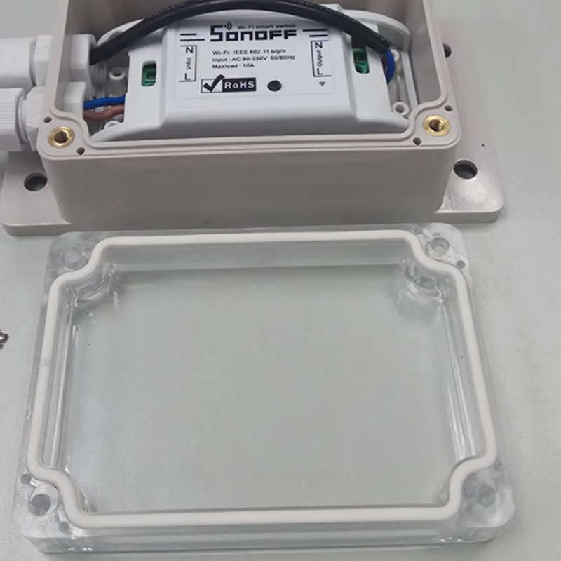 3 шт. с использованием IP66 водонепроницаемый чехол для Sonoff Basic/pow/dual/th10 16 на