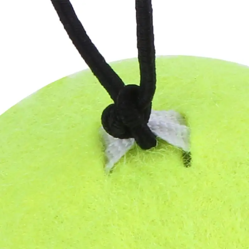 Высокая эластичность теннисные мячи спортивные соревнования открытый Забавный крикет собака самообучающийся шерстяной теннисный мяч для тренировок Съемная струна