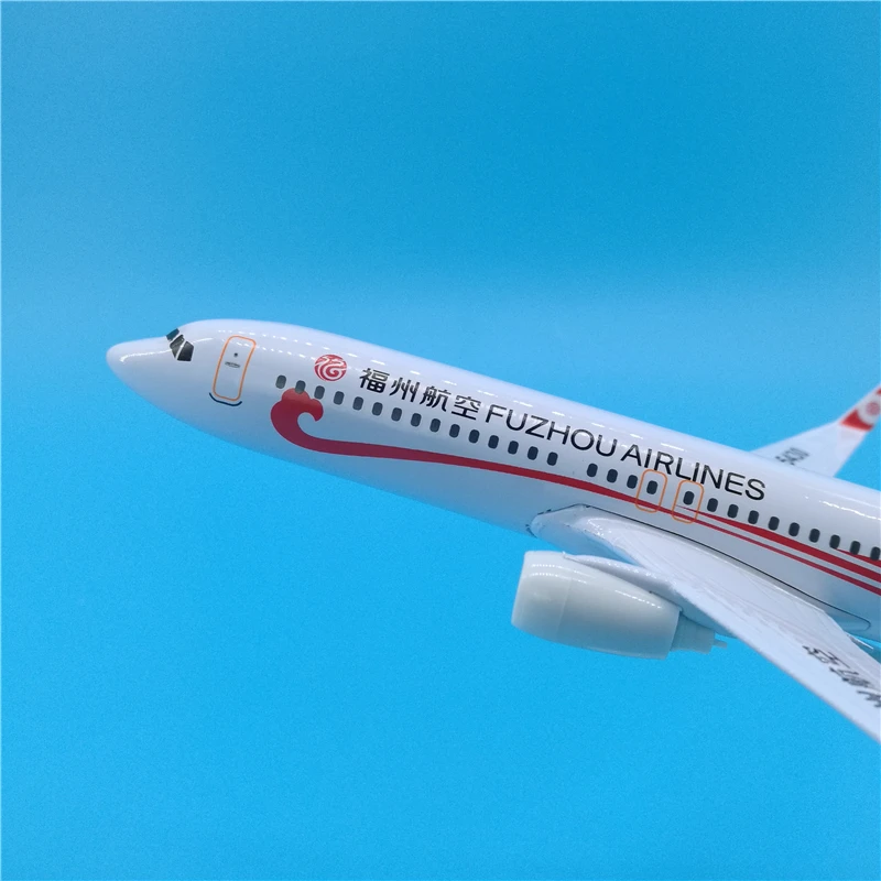 20 см Fuzhou Airways B737-800 металлическая модель самолета украшения 1:200 Fuhang Boeing 737-800 модель самолета авиация Сувенирные игрушки