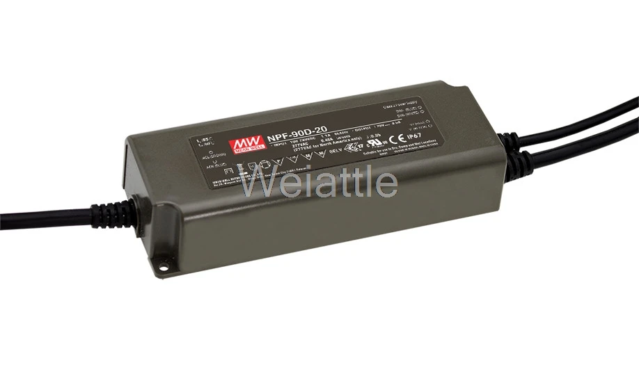 

MEAN WELL original NPF-90D-48 48V 1.88A meanwell NPF-90D 48V 90.24W Single Output LED Switching Power Supply