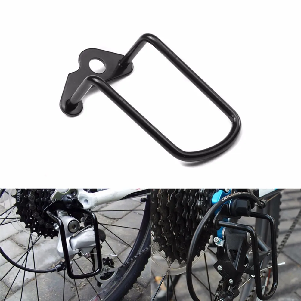 Bicycle Rear Derailleur Guard,Adjustable Mountain Bike Rear Derailleur Protector for Outdoor Cycling Accessories 